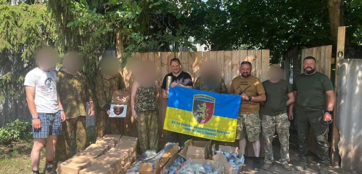 Очільник Івано-Франківської громади відвідав наших військовослужбовців на Запорізькому та Донецькому напрямках