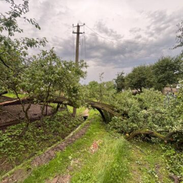 Через негоду на Франківщині знеструмлення в 16 населених пунктах Через негоду на Франківщині знеструмлення в 16 населених пунктах
