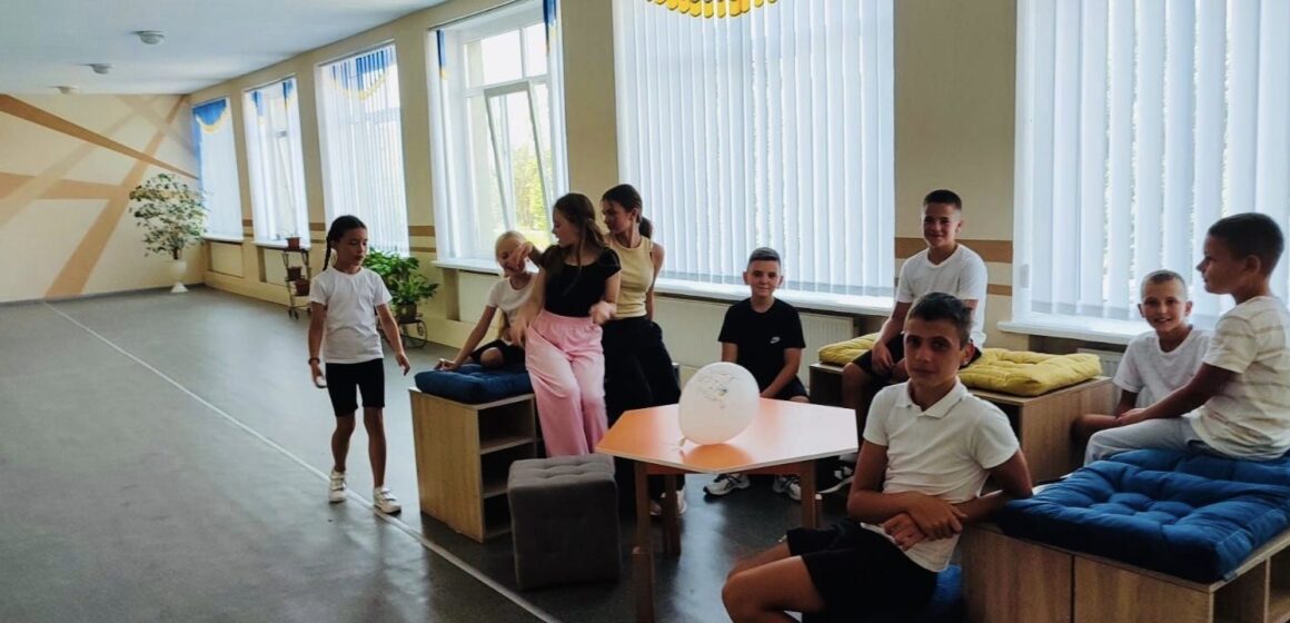 У Копанівській гімназії створили рекреаційний простір «Осередок приємних вражень» (ФОТО)