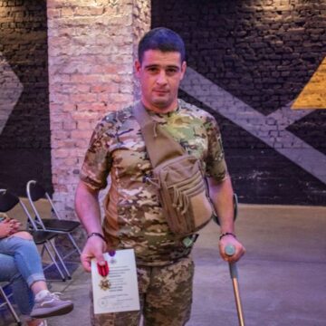 Лейтенанта з Прикарпаття Дмитра Соколюка нагороджено «Срібним хрестом»