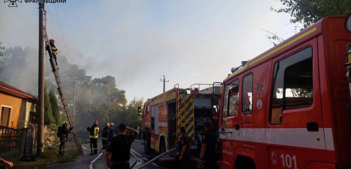 На вулиці Деповській ледь не згорів житловий будинок