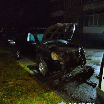 Підпалив автомобіль іванофранківця: прикарпатські правоохоронці за «гарячими слідами» затримали фігуранта