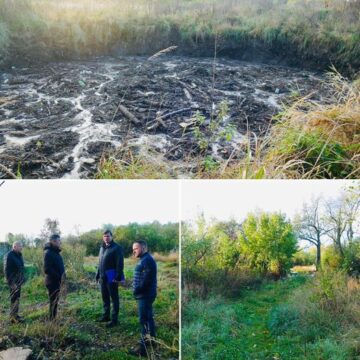 У Калуші на вул. Глібова утворилася нова провальна воронка