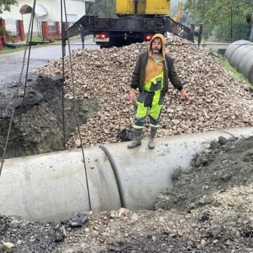 На об’їзній дорозі міста Косова замінили водовідвідну трубу