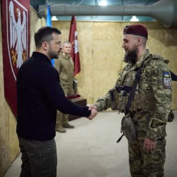 Президент нагородив військовослужбовця з Прикарпаття орденом “За мужність” III ступеня