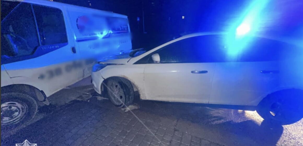 В Івано-Франківську нетверезий водій, втікаючи від патрульних, вчинив ДТП (ФОТОФАКТ)