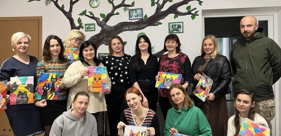 Бурштинські енергетики взяли участь у незвичному арт-тренінгу