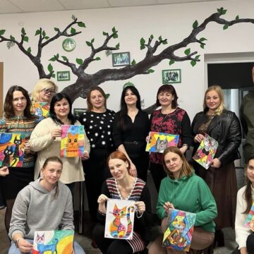 Бурштинські енергетики взяли участь у незвичному арт-тренінгу