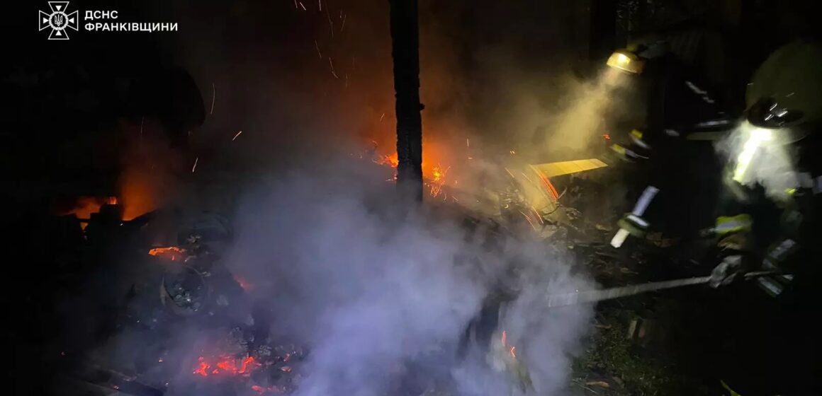 На Коломийщині горів житловий будинок