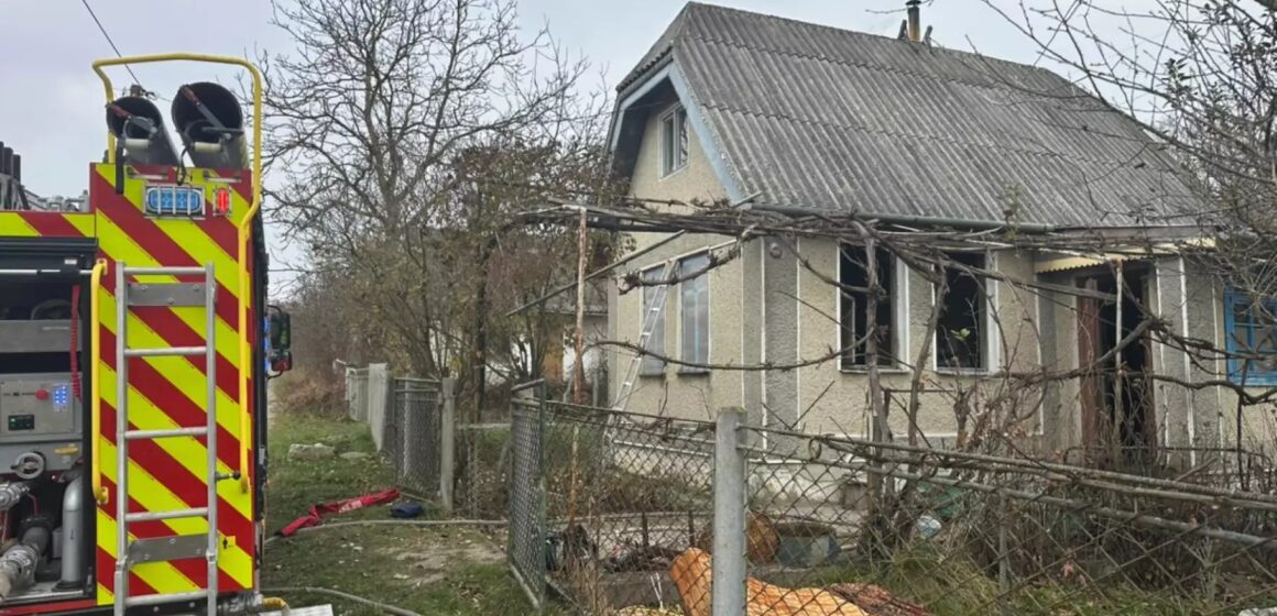 Під час пожежі в Тязеві постраждав чоловік