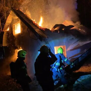 Вогнеборці ліквідували пожежу будівлі в Лисецькій ТГ