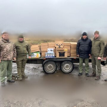 Дрони, автомобіль, зарядні станції: Руслан Марцінків вчергове відвідав захисників на фронті (ФОТО)