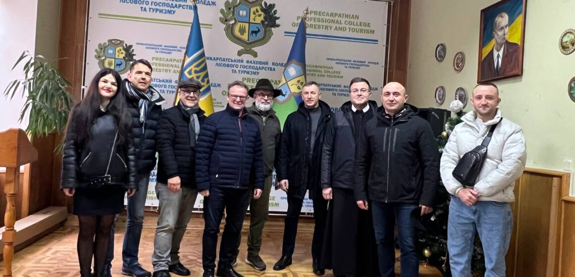 У Прикарпатському фаховому коледжі лісового господарства та туризму обговорили перспективи співпраці з німецькими партнерами