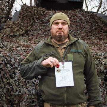 Військовослужбовець з Прикарпаття отримав нагороду “Золотий Хрест”