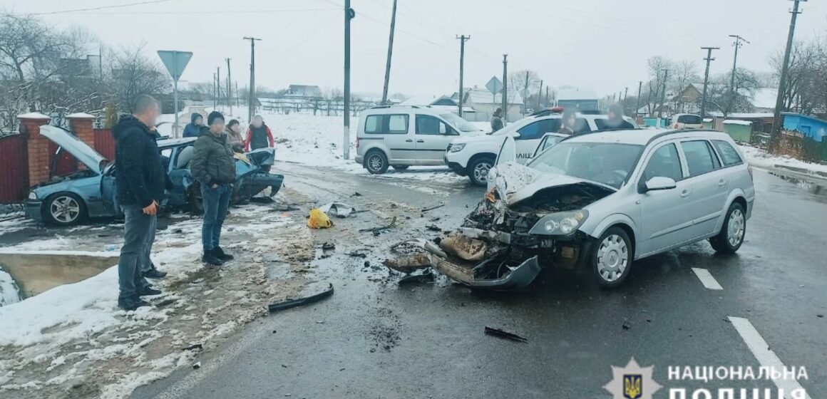 У результаті ДТП на Коломийщині п’ятеро травмованих