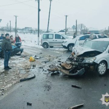 У результаті ДТП на Коломийщині п’ятеро травмованих