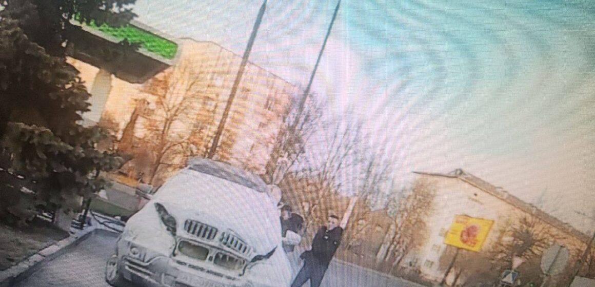 В Івано-Франківську на АЗС горіло BMW (ФОТО)