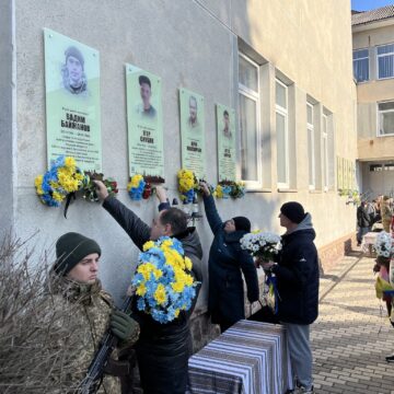 В Івано-Франківську увіковічнили пам’ять про чотирьох героїв-захисників (ФОТО)