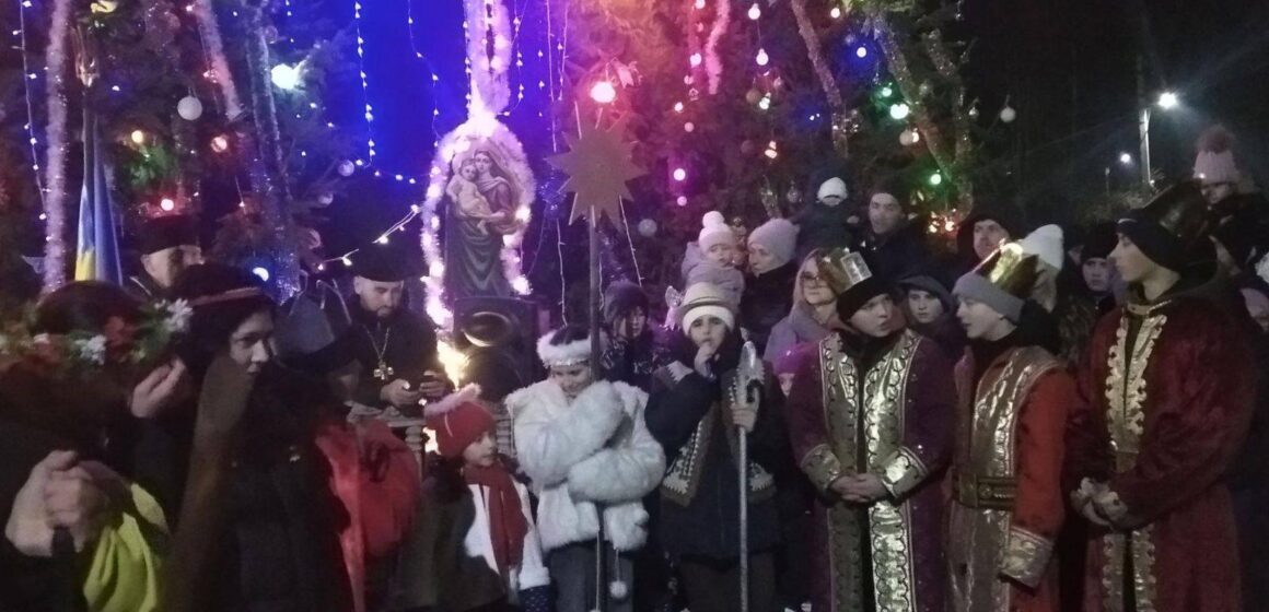 Традиційно з колядою зустрічали Новий рік мешканці Калуської громади