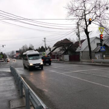 У Надвірній влаштовано новий світлофор