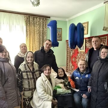 Зі століттям привітали довгожительку Рогатинщини Катерину Заставну