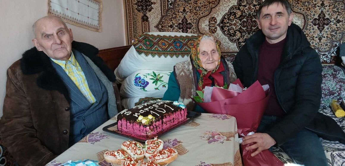 Жителька Городенківщини Марія Тимчук відзначила 101-річчя (ФОТО)