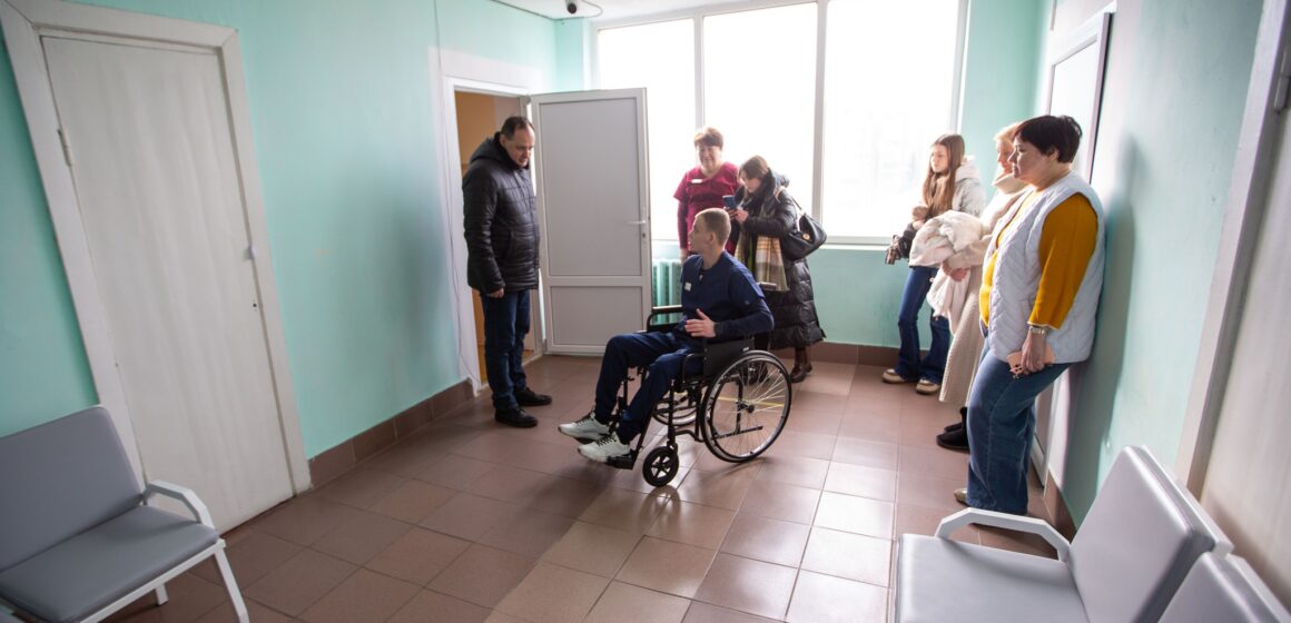 В одній з поліклінік Івано-Франківська працює реабілітаційний кабінет для військових та цивільних