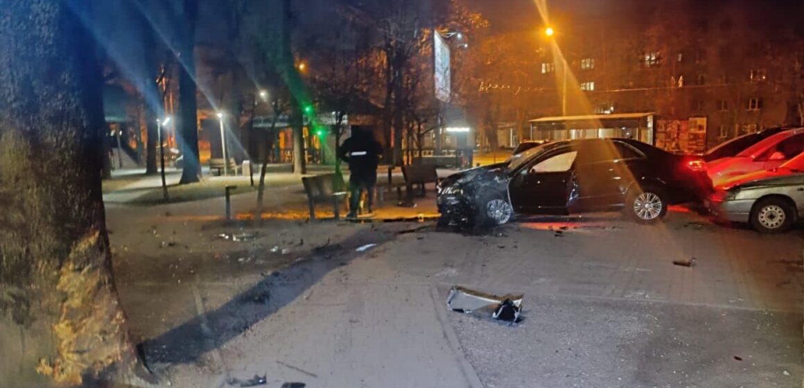 Два адмінматеріали склали патрульні на, ймовірно, нетверезого водія, який спричинив ДТП на вул. Галицькій