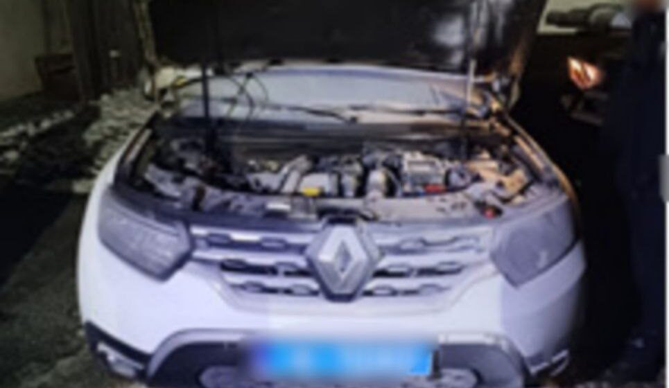 На Косівщині судитимуть молодика, який підпалив поліцейський автомобіль (ФОТО)