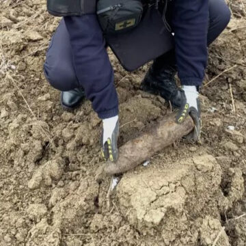 У Ямниці піротехніки знешкодили артилерійський снаряд ІІ Світової війни