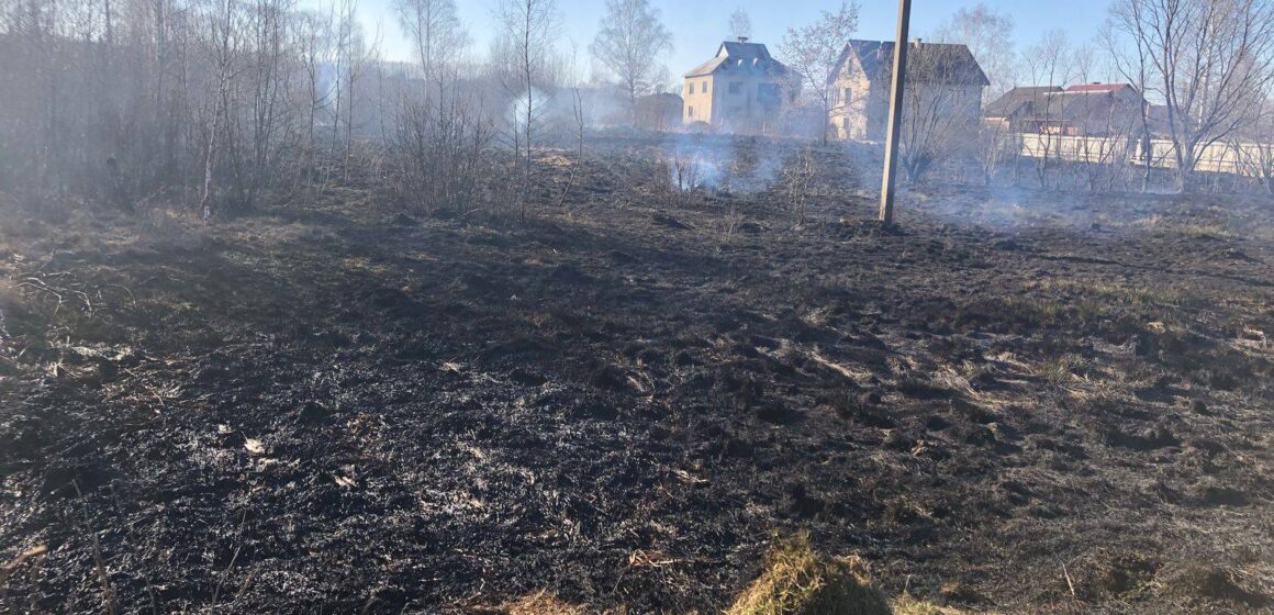 З початку року мешканці Калуського району перетворили на згарище понад сто га землі (ФОТО)