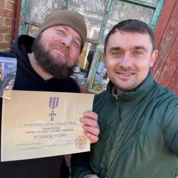 Зенітника з Франківська Дениса Войтулевича нагороджено «Хрестом доблесті»