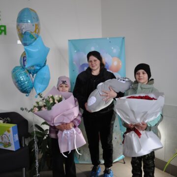 Дружина полеглого героя Василя Палійчука з Богородчанщини народила сина