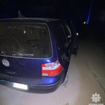 Майже 2 проміле алкоголю: у Франківську п’яний водій сам викликав патрульних