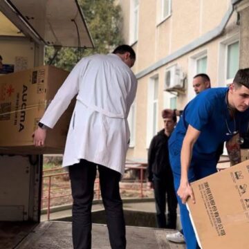 Івано-Франківська ОДКЛ отримала від благодійників гуманітарну допомогу (ФОТО)