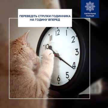 У ніч на неділю о 3:00 Україна переходить на літній час