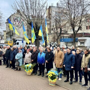 У Івано-Франківську вшанували пам’ять В’ячеслава Чорновола