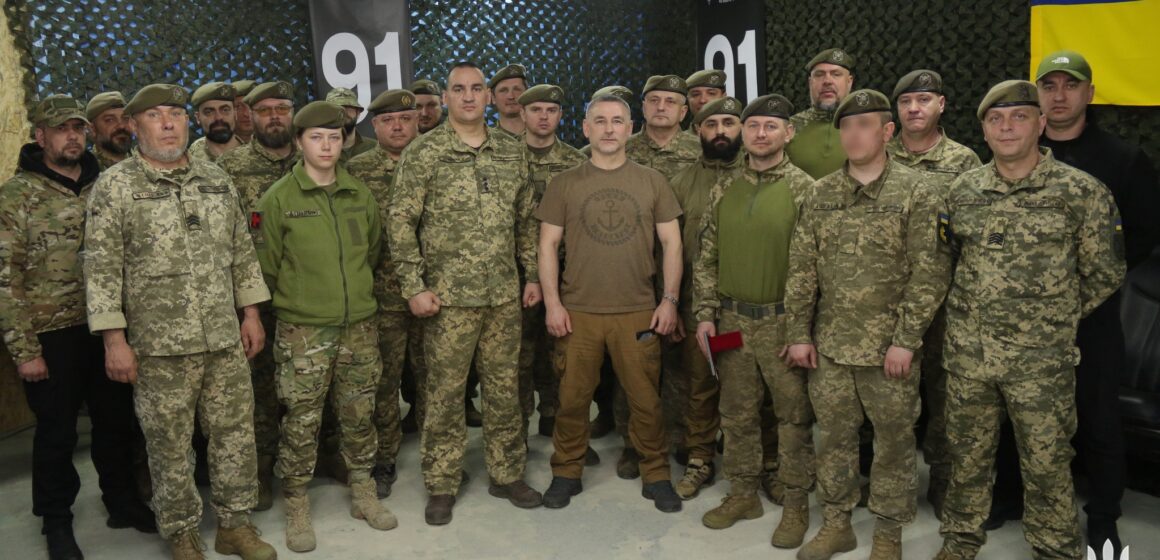 Бійців 91-го окремого батальйону відзначили державними нагородами (ФОТО)