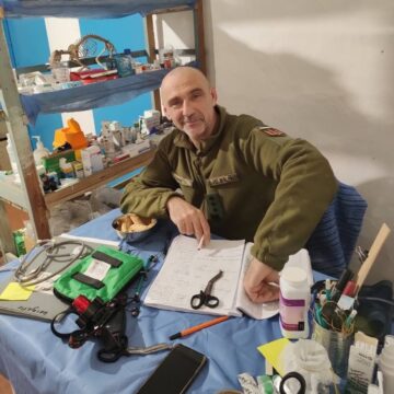 «Доктор Ганнібал» у формі ЗСУ «Доктор Ганнібал» у формі ЗСУ