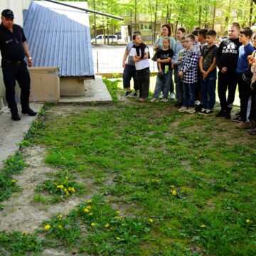Піротехніки ДСНС провели заходи  з мінної безпеки для учнів франківських ліцеїв
