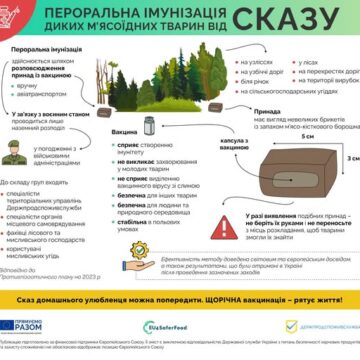 На території Прикарпаття розпочинається весняна кампанія з вакцинації диких м’ясоїдних тварин