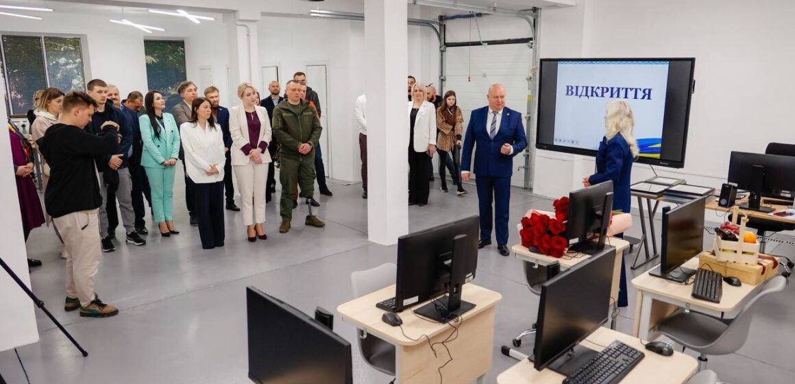 На базі Івано-Франківського професійного політехнічного ліцею запрацював Центр ветеранського розвитку (ФОТО)