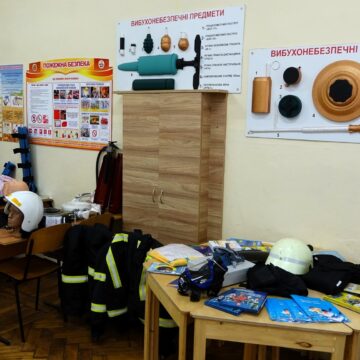 На Прикарпатті відкрили 67-й клас безпеки (ФОТО)