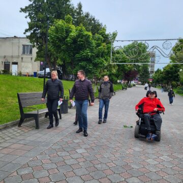 У Бурштині створять безбар’єрний маршрут (ФОТО)