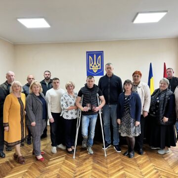 Захисника з Отинійської громади Петра Богаченка нагородили медаллю «Хоробре серце» Захисника з Отинійської громади Петра Богаченка нагородили медаллю «Хоробре серце»