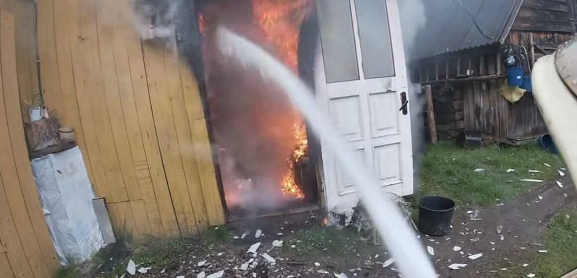 Пожежа у Ворохті: горіла літня кухня