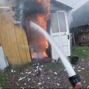 Пожежа у Ворохті: горіла літня кухня