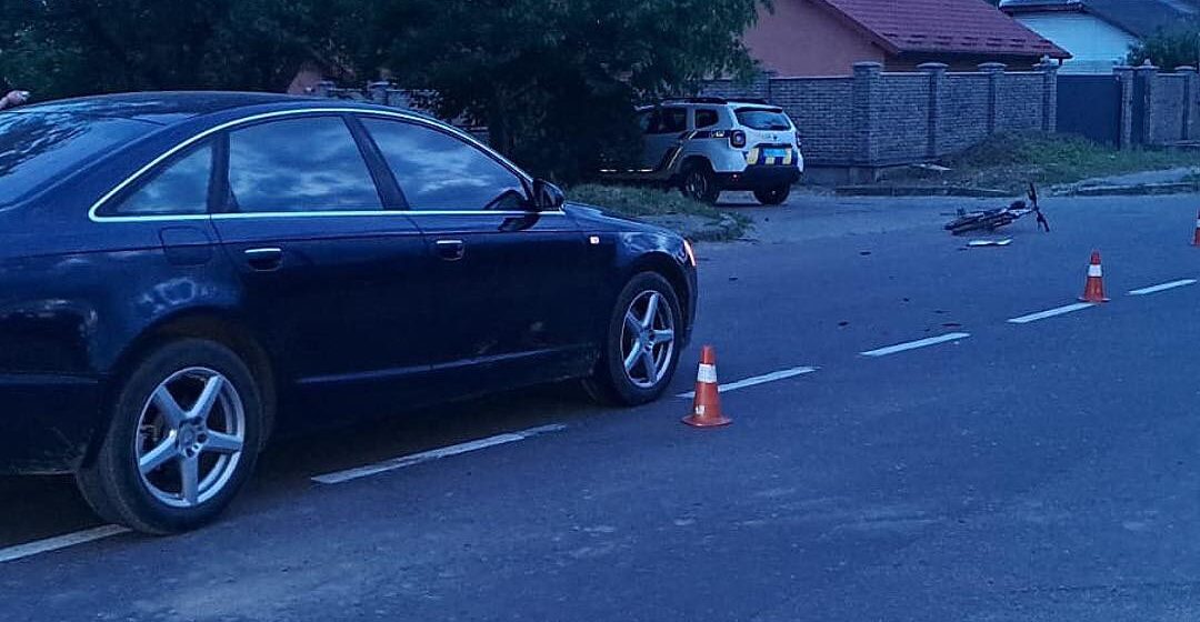 У Калуші водій «Audi» скоїв наїзд на 12-річного велосипедиста