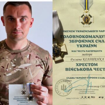Військового 114 бригади тактичної авіації з Івано-Франківська нагородили нагрудним знаком «Хрест військова честь» Військового 114 бригади тактичної авіації з Івано-Франківська нагородили нагрудним знаком «Хрест військова честь»