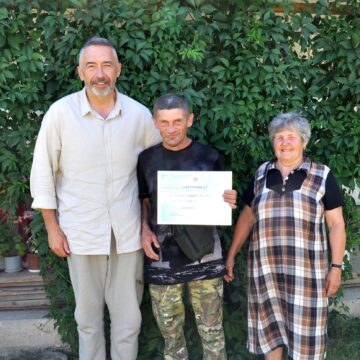 Звільнений з полону захисник Андрій Катрінець повернувся до рідного села на Богородчанщині